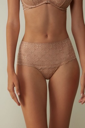 Natural Intimissimi Lace Hipster | UCAND77160